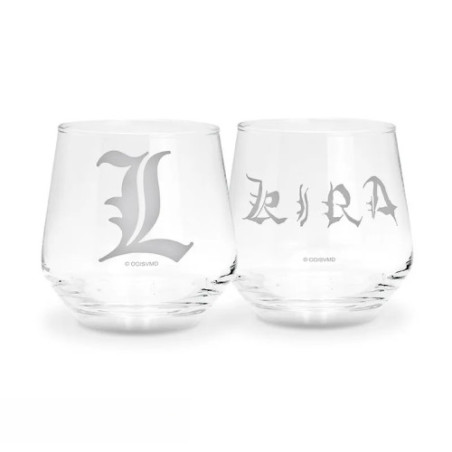 DEATH NOTE - Set de 2 verres Kira & L EUROPE