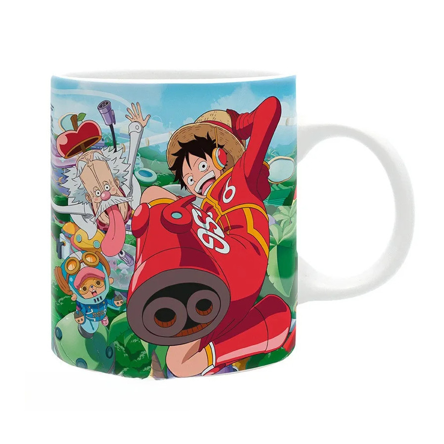 ONE PIECE - Mug - 320 ml - Luffy & Vegapunk - subli - boîte