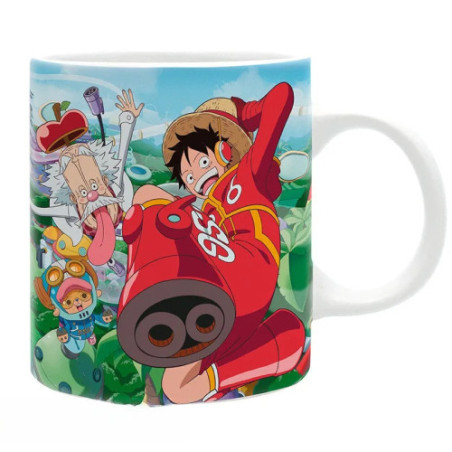 ONE PIECE - Mug - 320 ml - Luffy & Vegapunk - subli - boîte