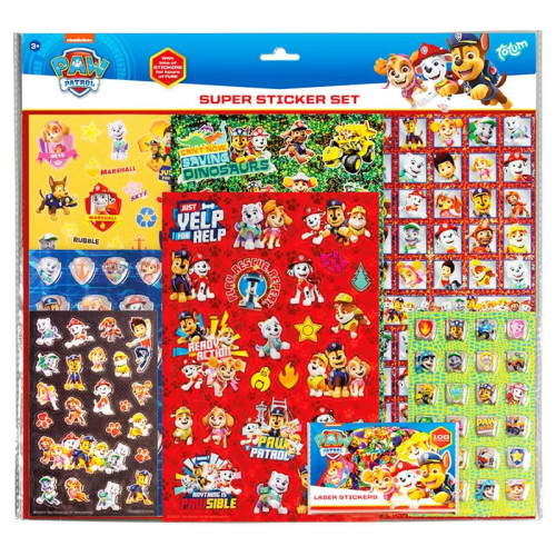 Paw Patrol Pat Patrouille Stickers Super Set