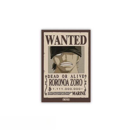 ONE PIECE - Aimant Standard - Wanted Zoro