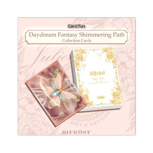 Bifröst Bryx Studio Cardfun Shimmering Path Butterfly Collection Card Boite 5 Boosters 1 Carte