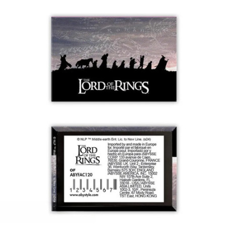 LORD OF THE RINGS - Aimant Standard - Communauté de l'Anneau