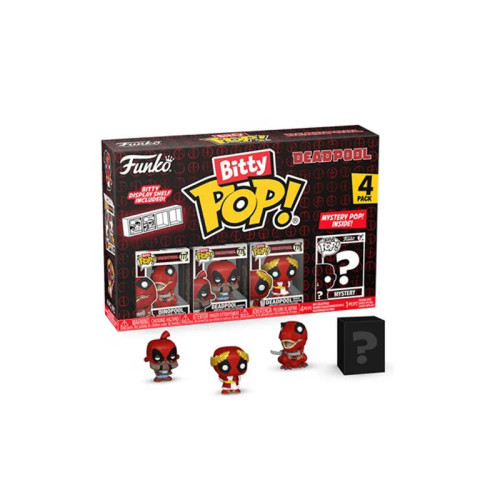 Marvel Bitty Pop Deadpool Dinopool 4-Pack