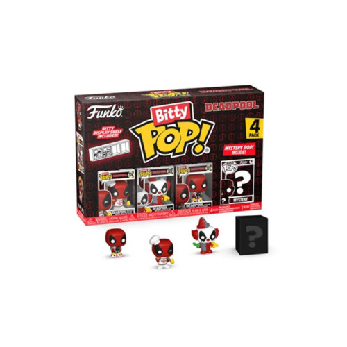 Marvel Bitty Pop Deadpool BBQ Master 4-Pack