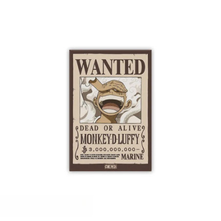 ONE PIECE - Aimant Standard - Wanted Luffy