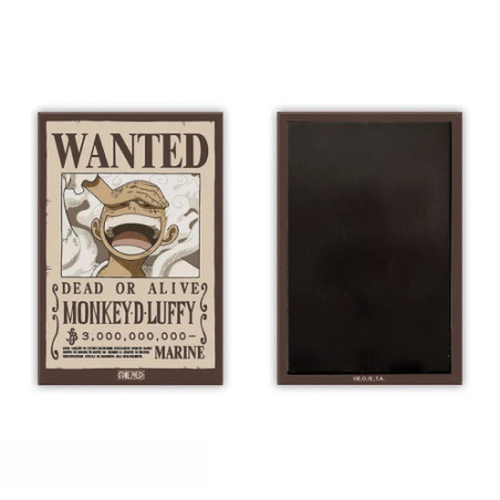 ONE PIECE - Aimant Standard - Wanted Luffy