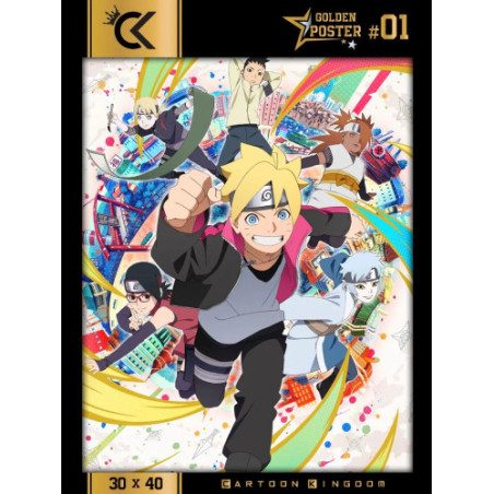 Boruto Golden Poster Personnages