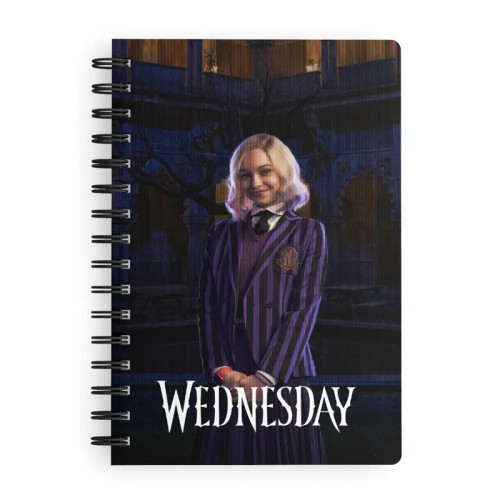Wednesday (Mercredi) - Cahier 3D Effect A5 - Enid Sinclair