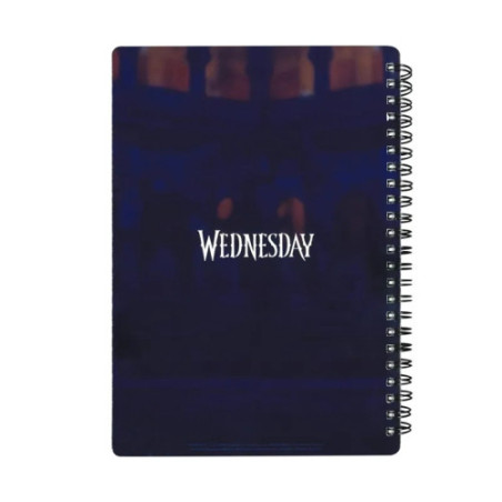 Wednesday (Mercredi) - Cahier 3D Effect A5 - Enid Sinclair